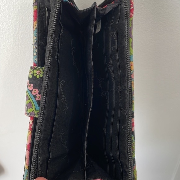 Vera Bradley Crossbody Hipster Purse Wallet Symphony In Hue - Picture 10 of 10